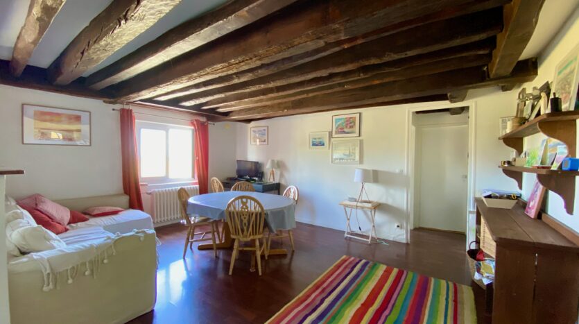location appartement 3 pièces dans un ancien corps de ferme à Briis-sous-Forges, séjour, par INSIDE immobilier à ORSAY